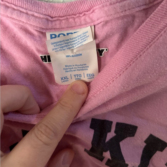 Hello Kitty Pink Rainbow Hawaii Tee - Picture 3 of 3